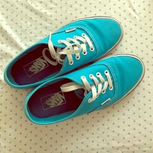 Women’s Blue Vans 7.5